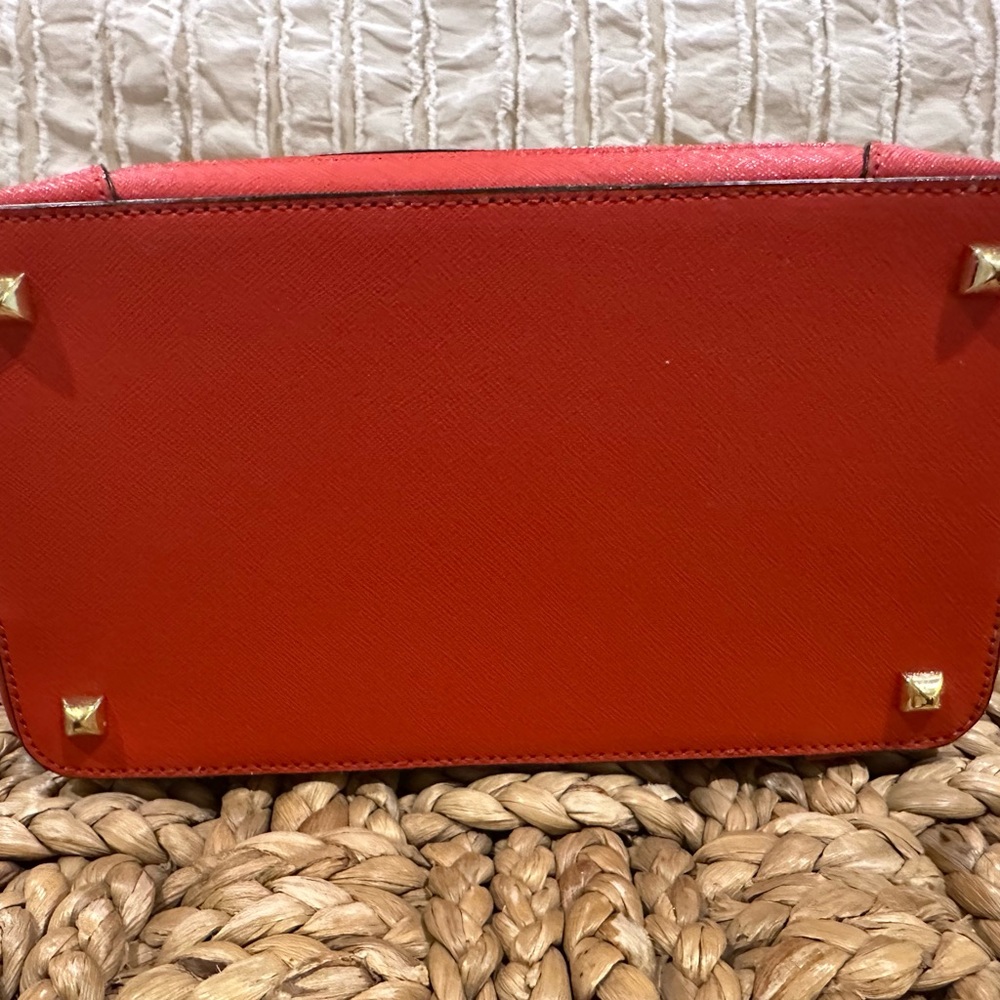 HENRI BENDEL Orange West 57th Train Case/Cosmetic Case - Picture 9 of 9